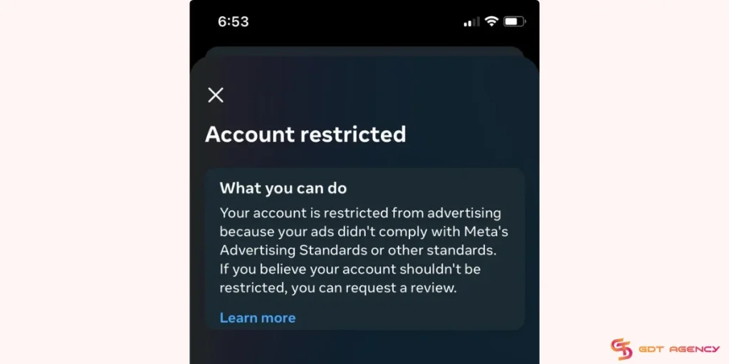 Adhere to advertising policies to avoid restrictions