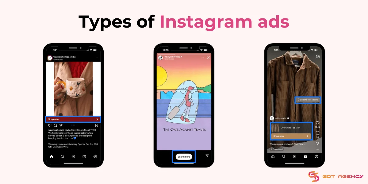 Types Of Instagram Ads