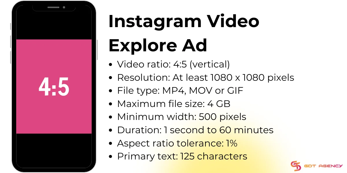 Instagram Ad Video Specs For Explore