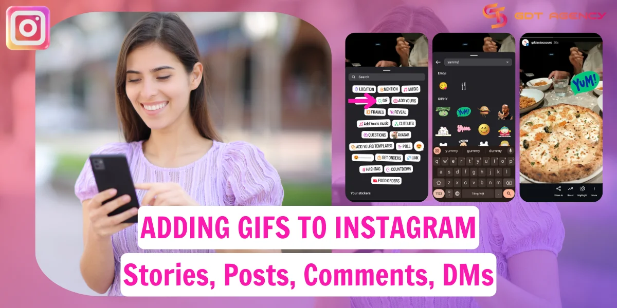 A Guide To Adding GIFs To Instagram Stories, Posts, Comments, DMs