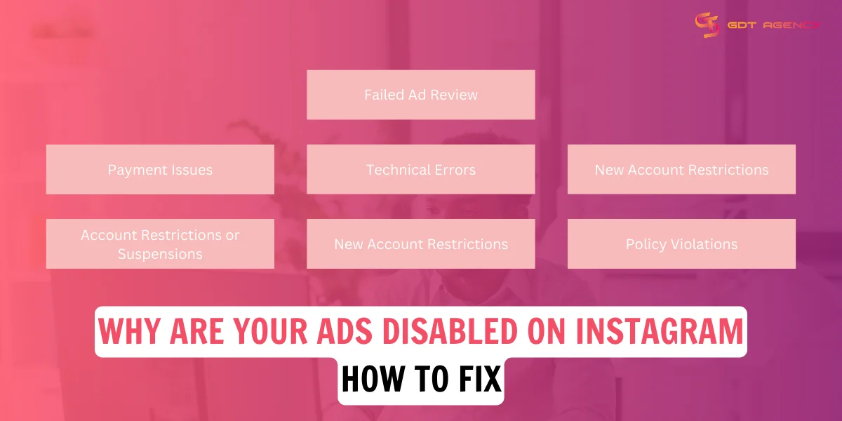 Common reasons for ads disabled on instagram and how to fix them