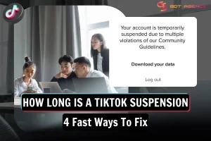 How long is a TikTok suspension