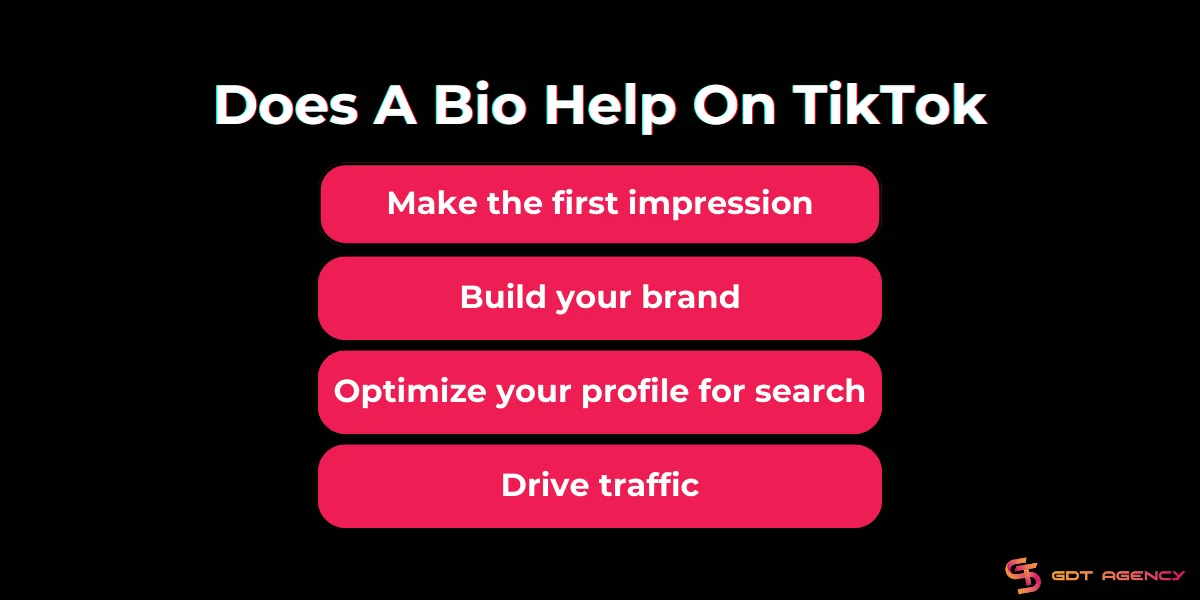 Benefits of TikTok bios