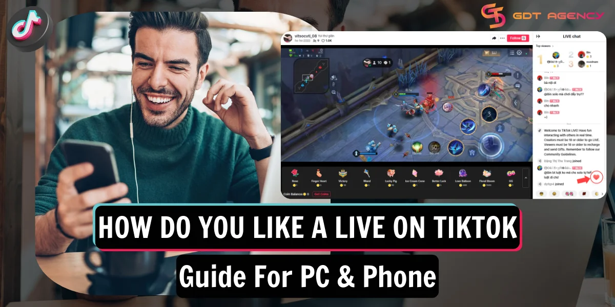 How Do You Like A Live On TikTok PC and Mobile