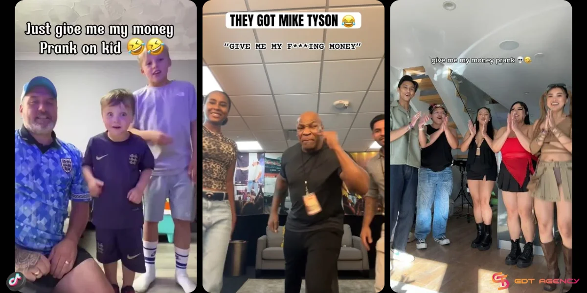 Give me my money prank