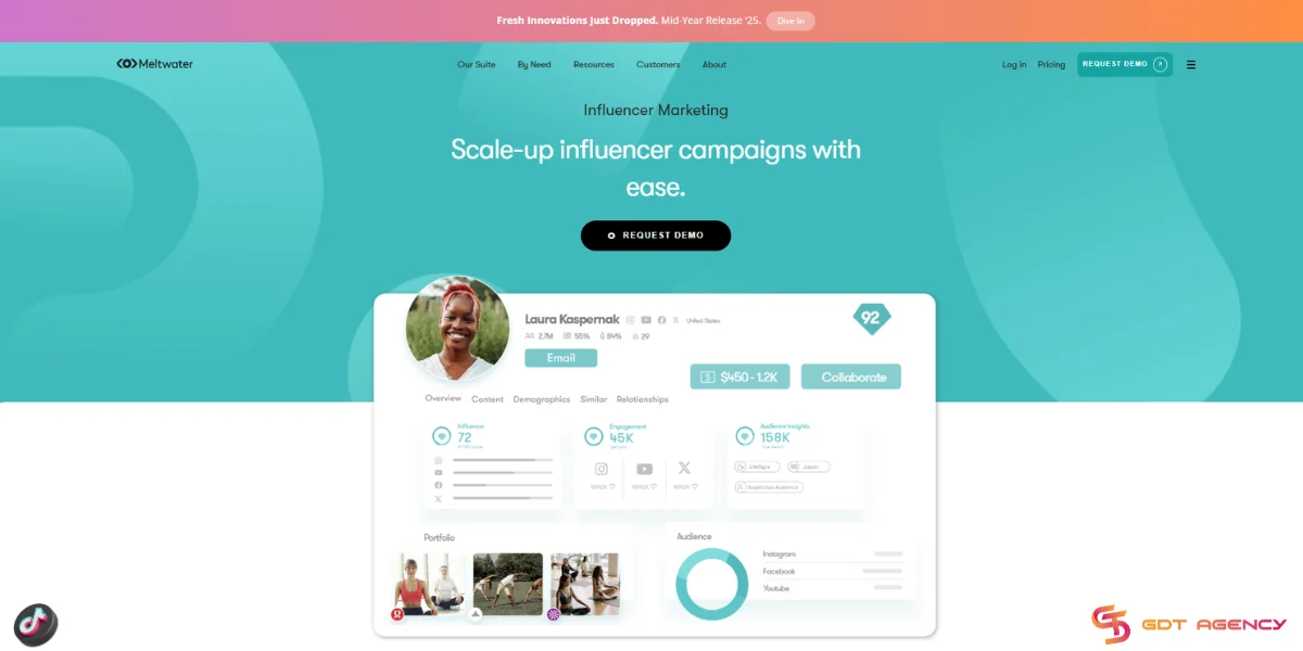 How To Find TikTok Influencers: 6 Tools For 2026 8 Meltwater’s Influencer Marketing