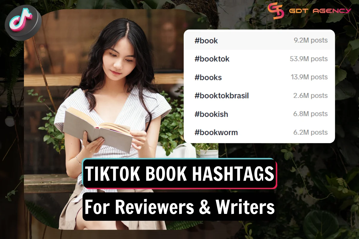 TikTok Book Hashtags