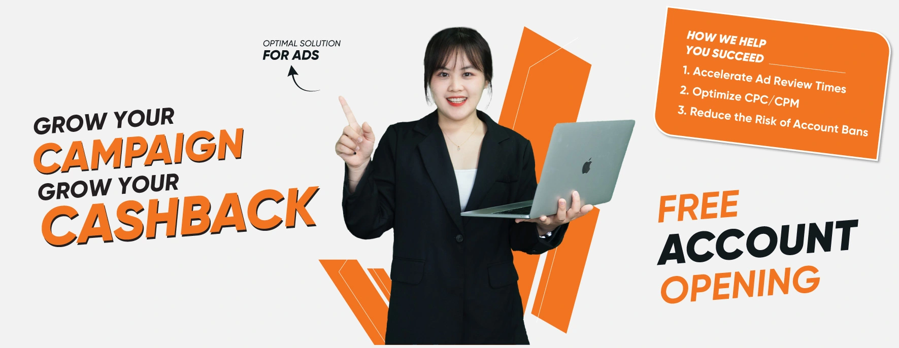 facebook agency account for rent - cashback 1%