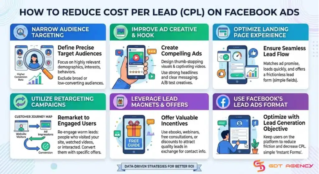 Average Cost Per Lead Facebook Ads: 2026 Benchmarks by Industry 6 Average-cost-per-lead-Facebook-ads