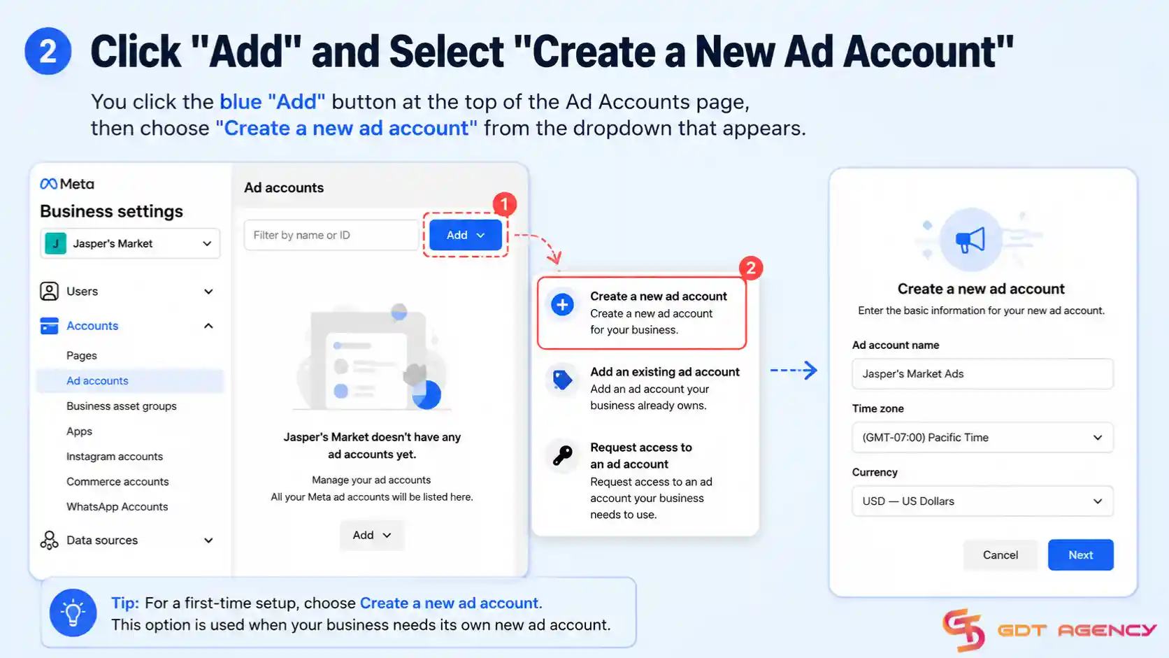 Create-Facebook-ad-account