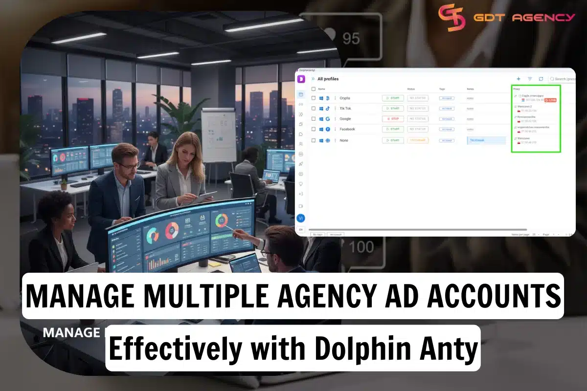 Manage Multiple Agency Ad Accounts Effectively with Dolphin Anty