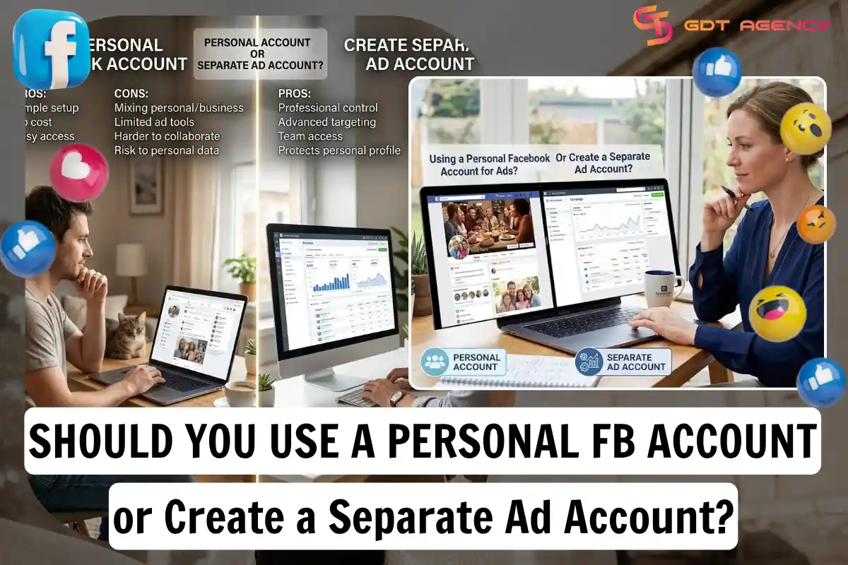 Should You Use a Personal Facebook Account or Create a Separate Ad Account?