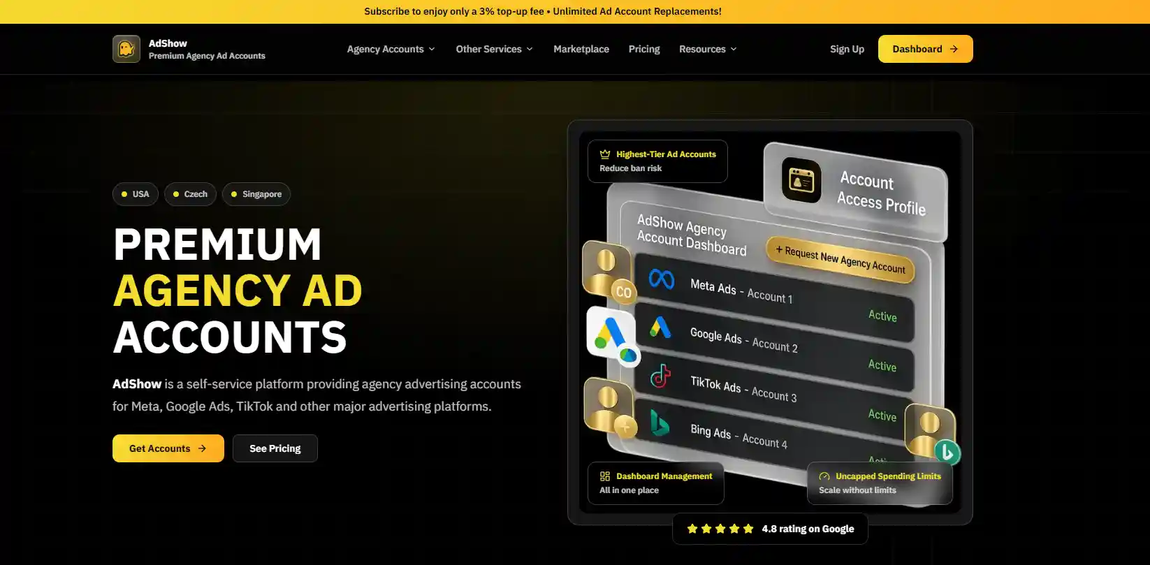 Facebook-agency-ad-account-provider