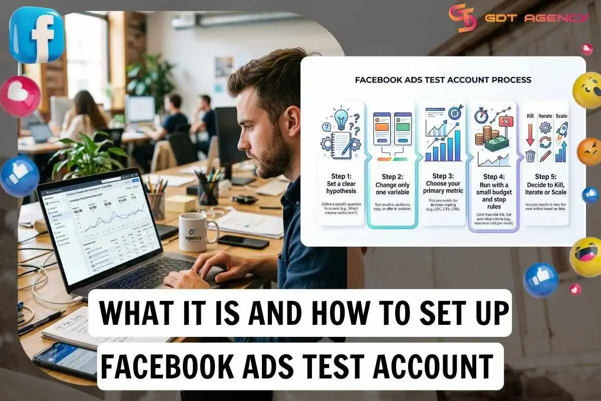 What is a Facebook Ads test account and How to Set Up