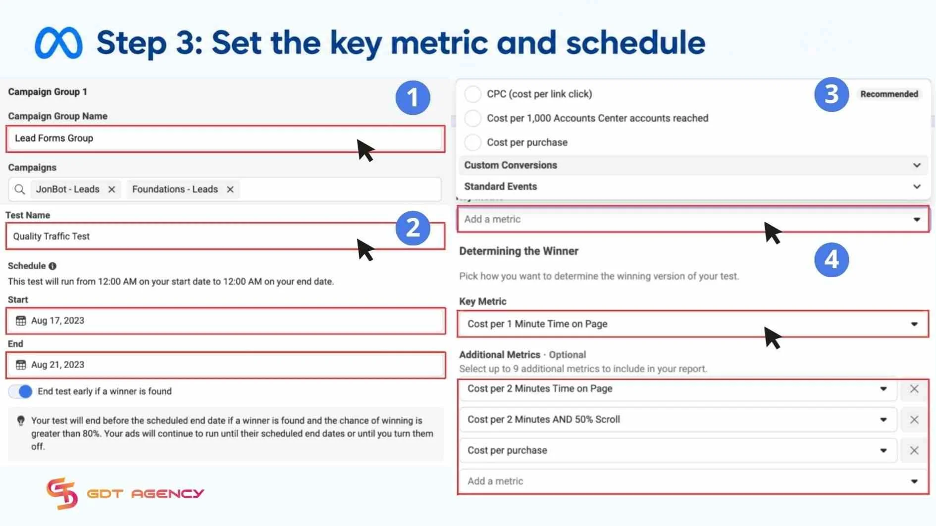 set-key-metric-and-schedule